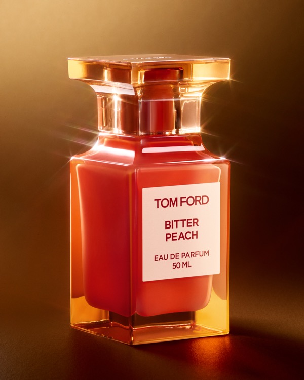 Tom Ford Bitter Peach — retouched product photograph
